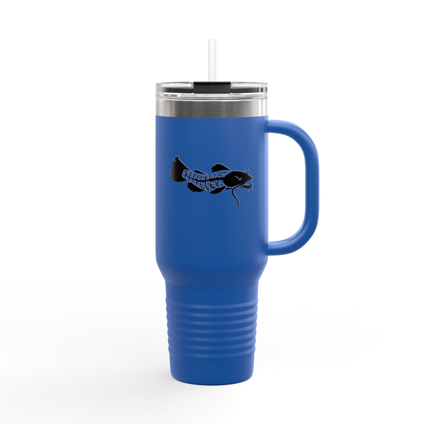Eco-Friendly Insulated Travel Mug - 40oz with Fish Design for Adventurers