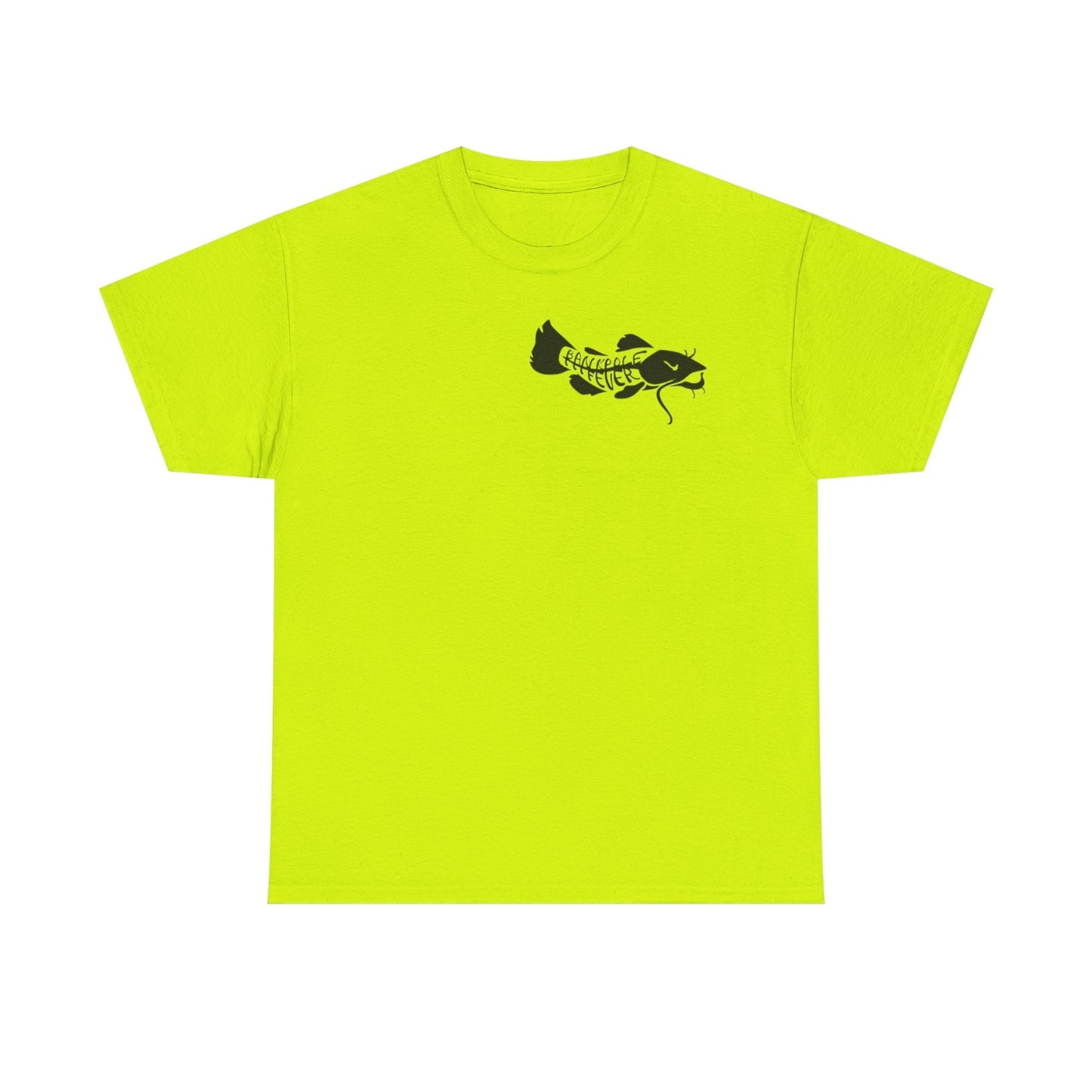 (Safety Colors)Show-me Those Kitties Heavy Cotton T-Shirt w/ black logo