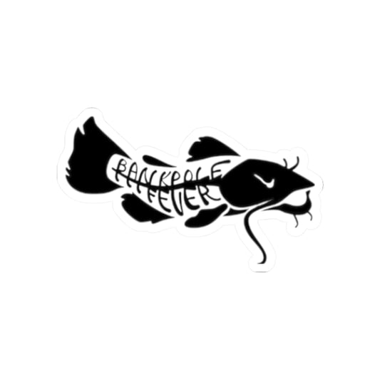 Catfish Lover Kiss-Cut Stickers - Unique Wall Art for Fishing Enthusiasts