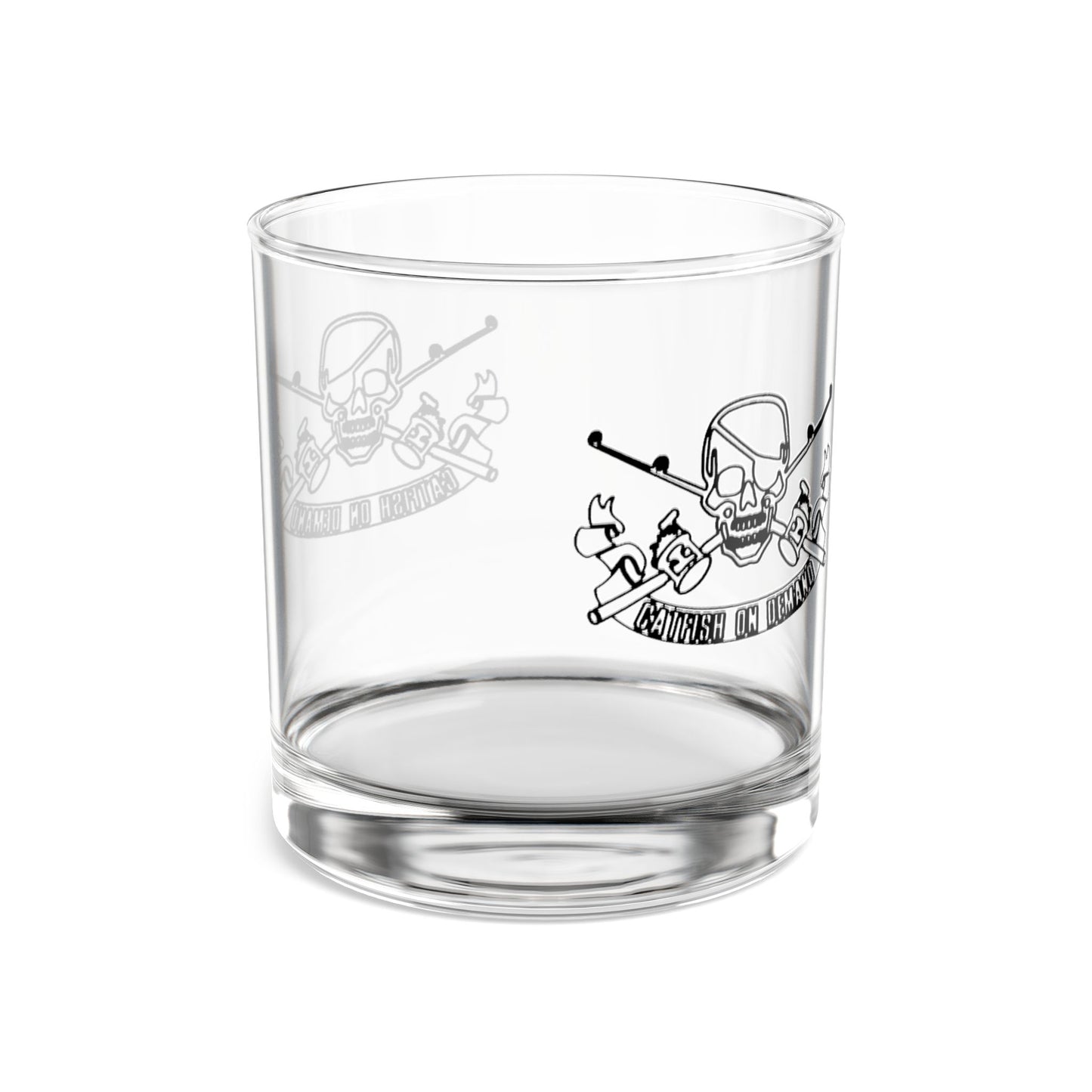 Skull & Crossbones Rocks Glass – 10oz Vintage Cocktail Glass for Pirate Enthusiasts