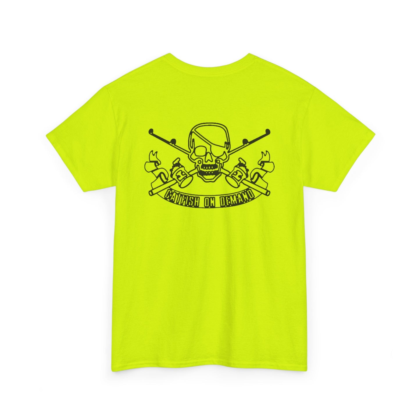(Saftey colors)Catfish on Demand Graphic Tee for Adventure Seekers