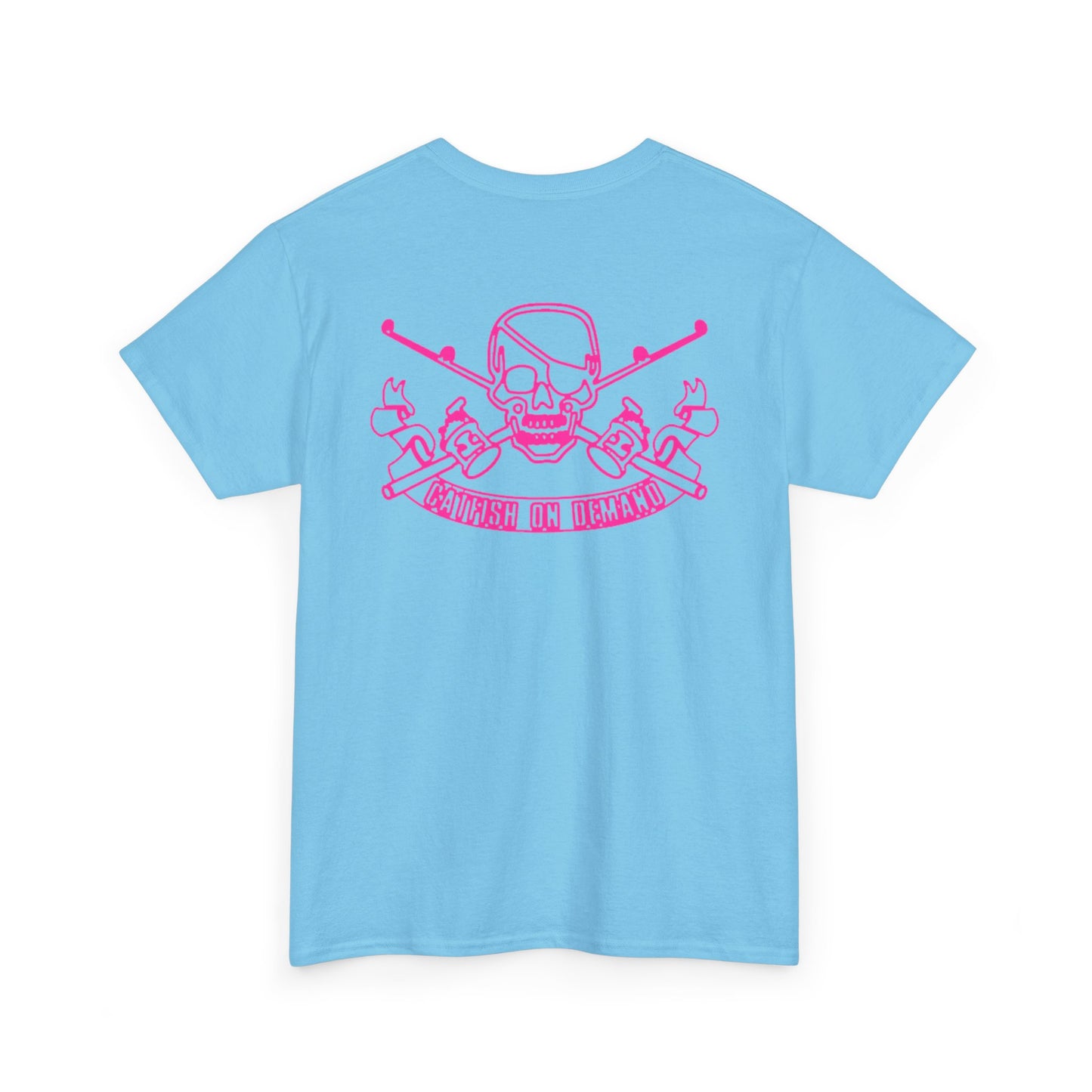 Skull & Crossbones Graphic Tee - Unisex Heavy Cotton T-Shirt