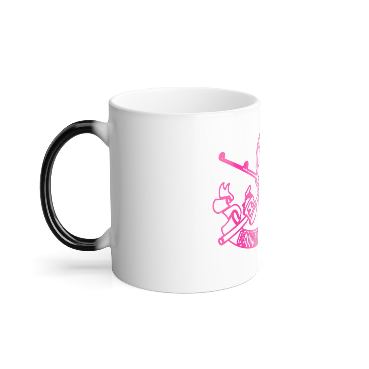 Color Morphing 11oz Mug with Skull Design - Perfect Gift for Pirates and Skaters