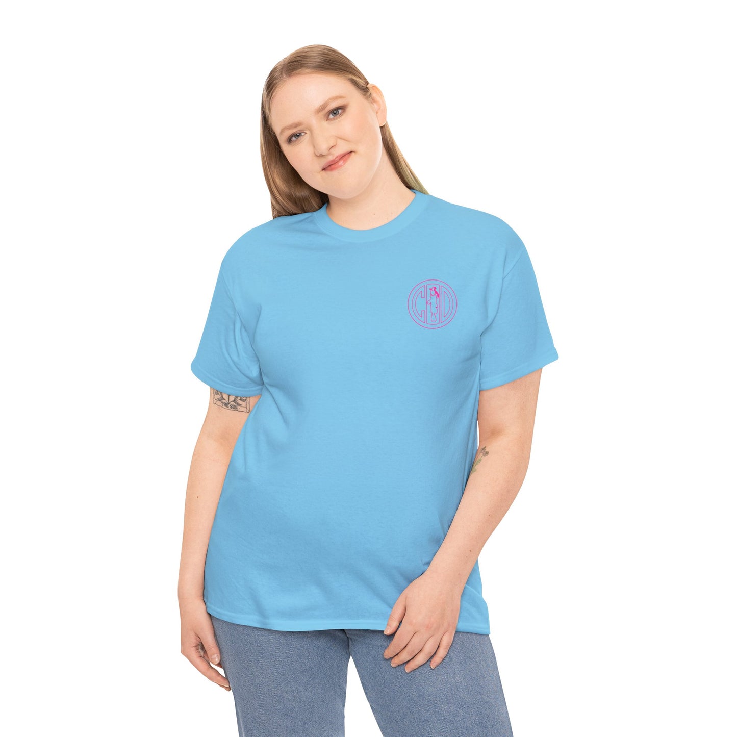 Skull & Crossbones Graphic Tee - Unisex Heavy Cotton T-Shirt