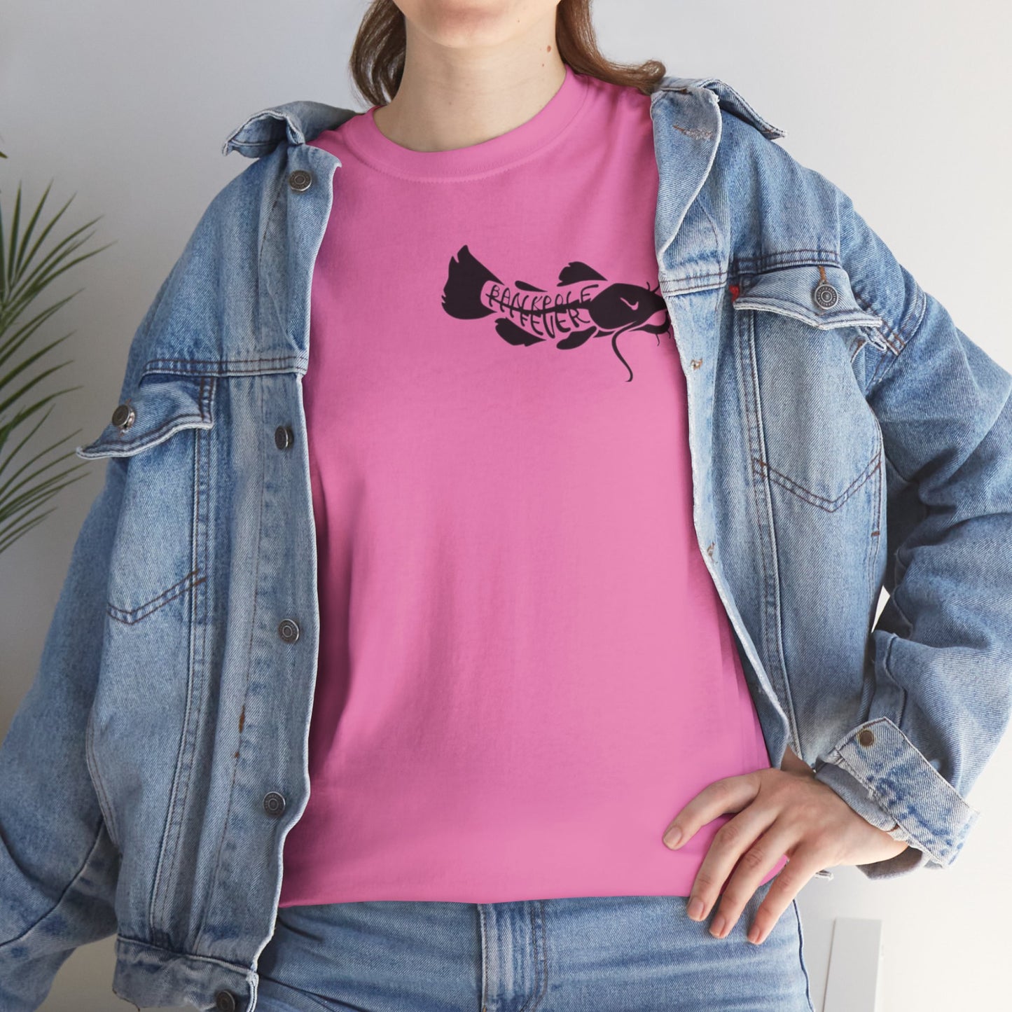 (Safety Colors)Show-me Those Kitties Heavy Cotton T-Shirt w/ black logo