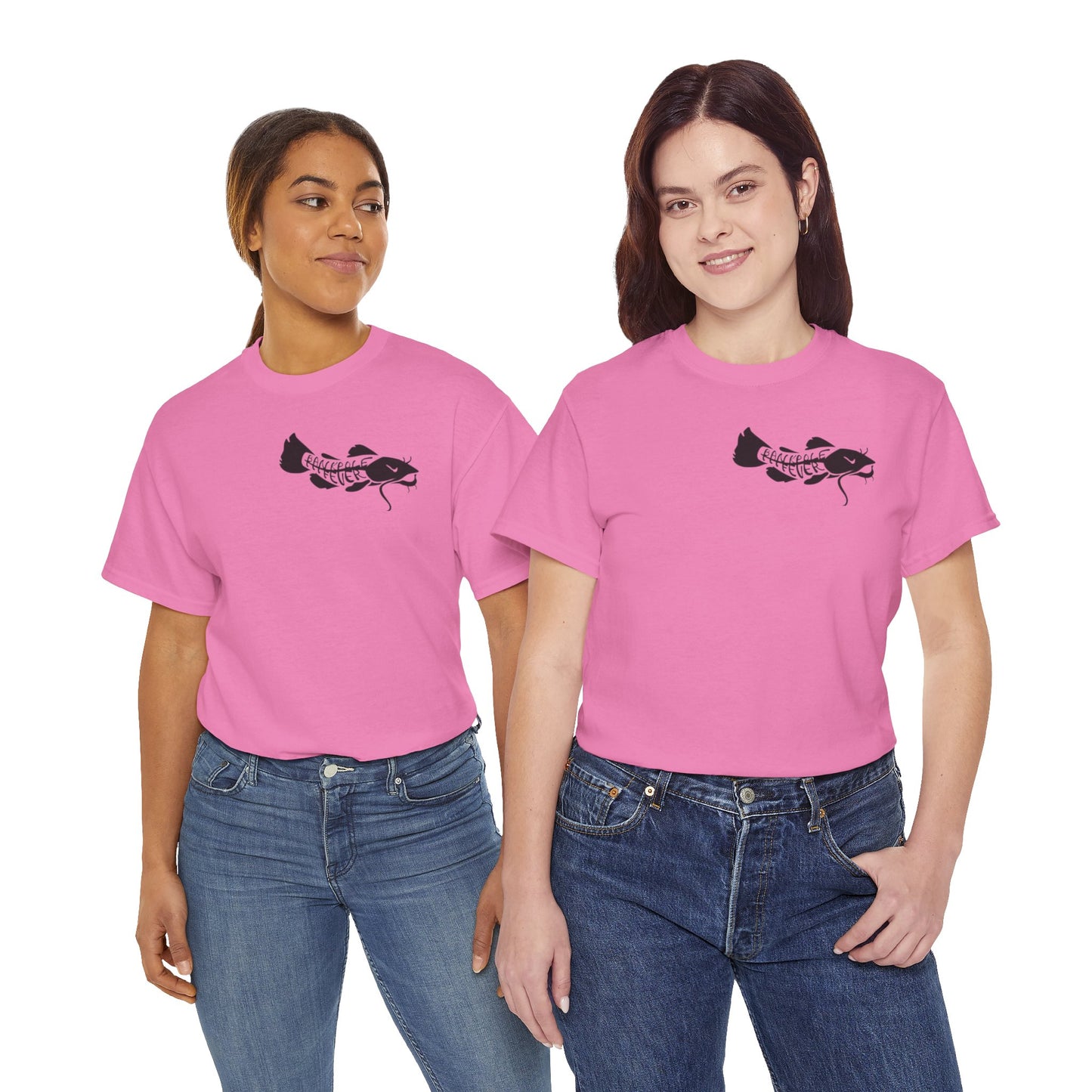 (Safety Colors)Show-me Those Kitties Heavy Cotton T-Shirt w/ black logo