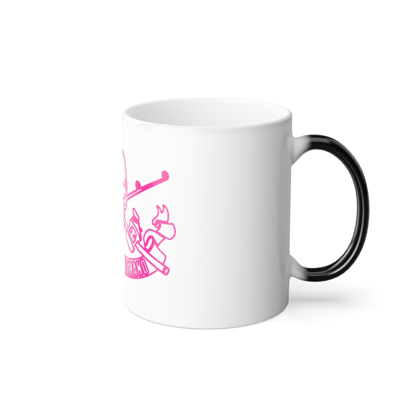 Color Morphing 11oz Mug with Skull Design - Perfect Gift for Pirates and Skaters