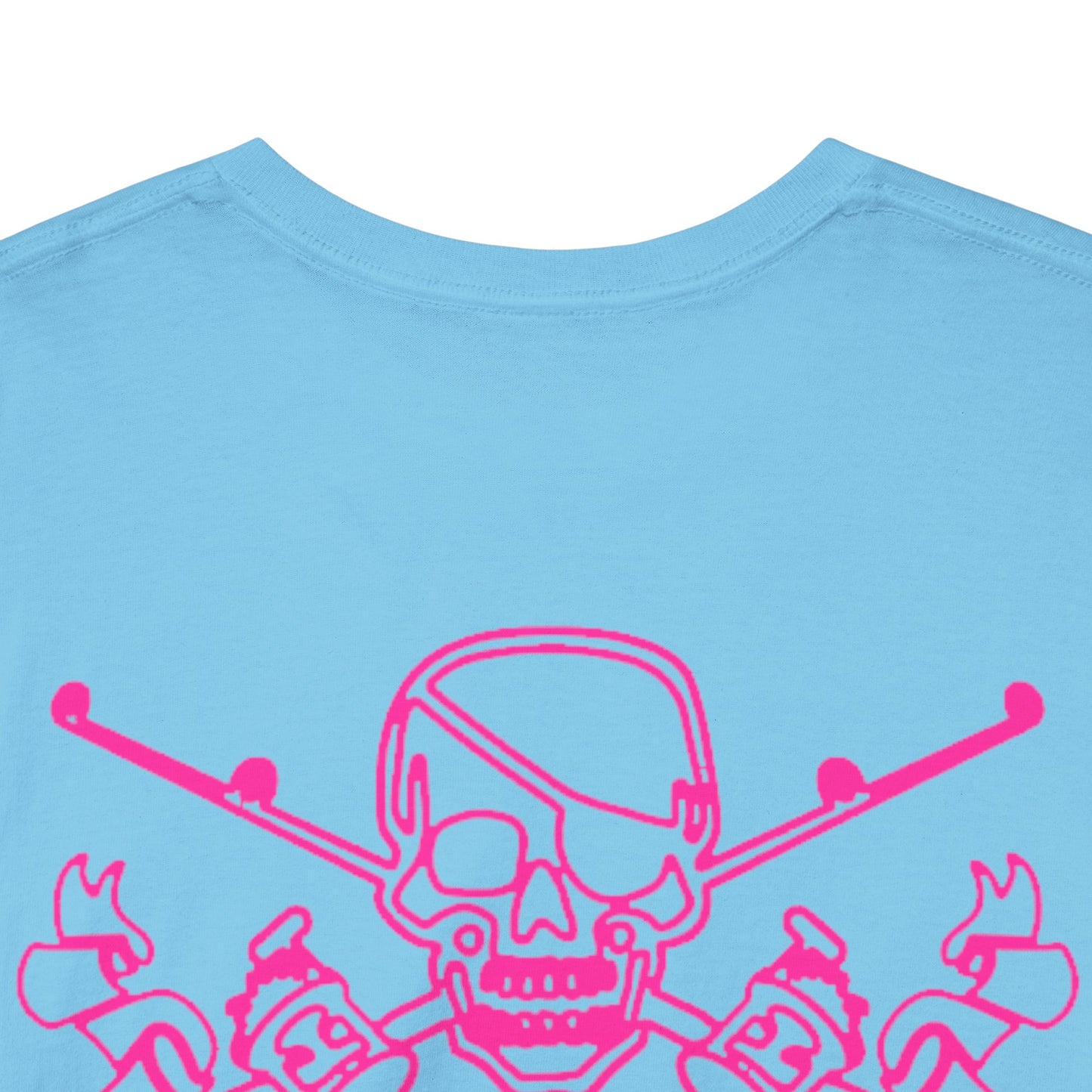 Skull & Crossbones Graphic Tee - Unisex Heavy Cotton T-Shirt