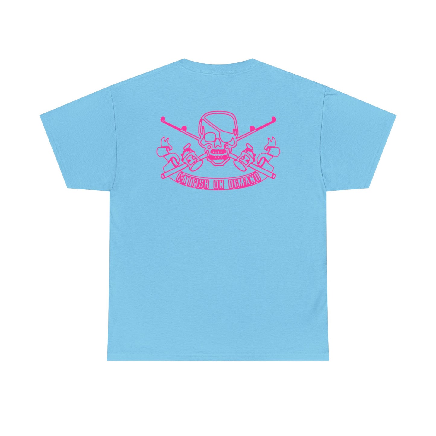 Skull & Crossbones Graphic Tee - Unisex Heavy Cotton T-Shirt