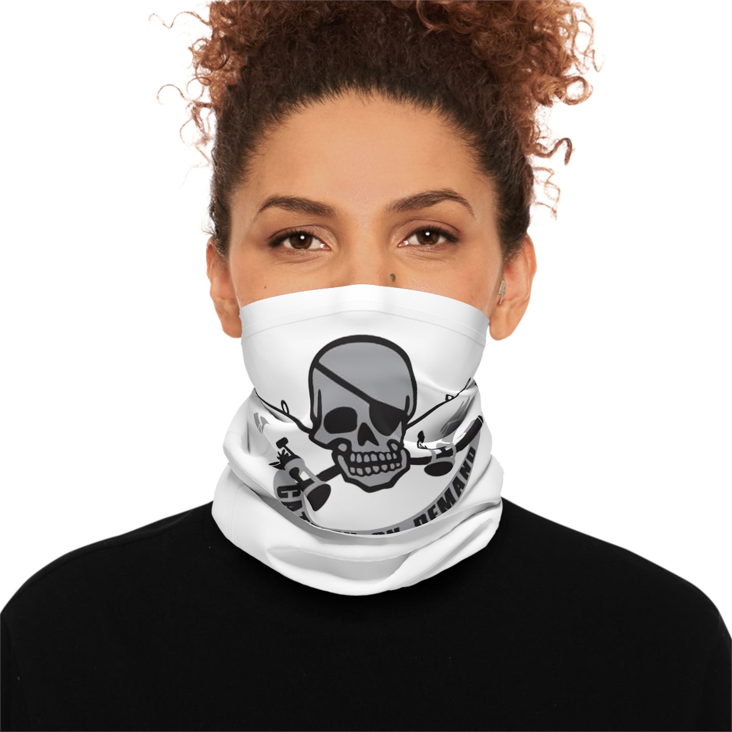 Catfish On Demand Skull Print Midweight Neck Gaiter