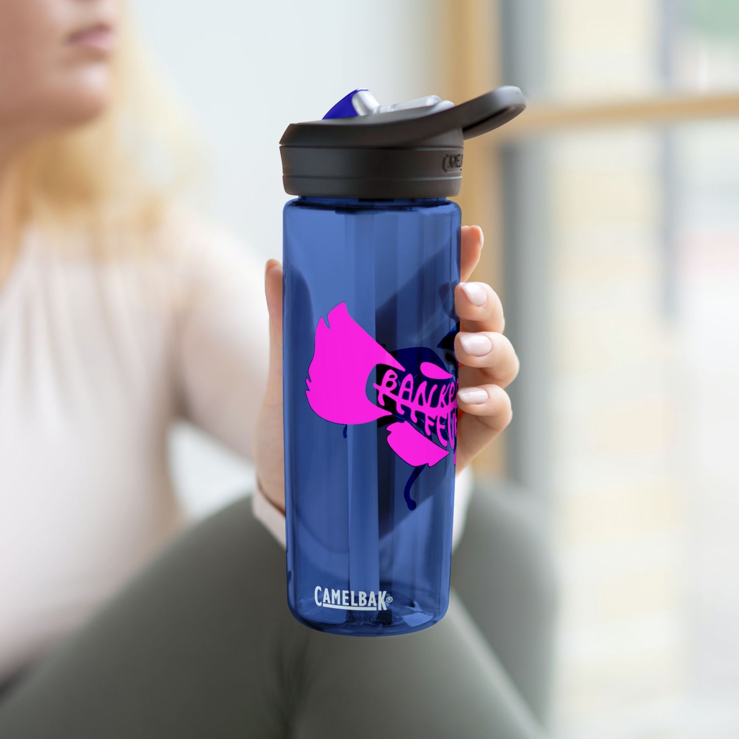 CamelBak Eddy® 20oz Water Bottle - Motivational Fitness Hydration Bottle with Colorful Design