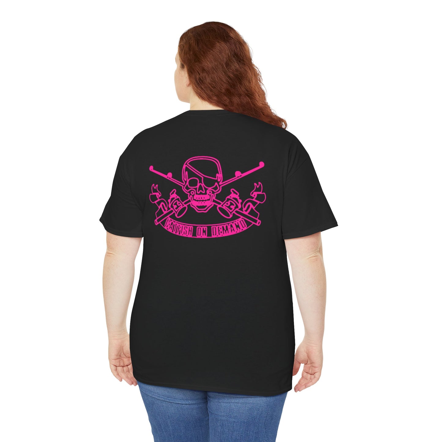 Skull & Crossbones Graphic Tee - Unisex Heavy Cotton T-Shirt