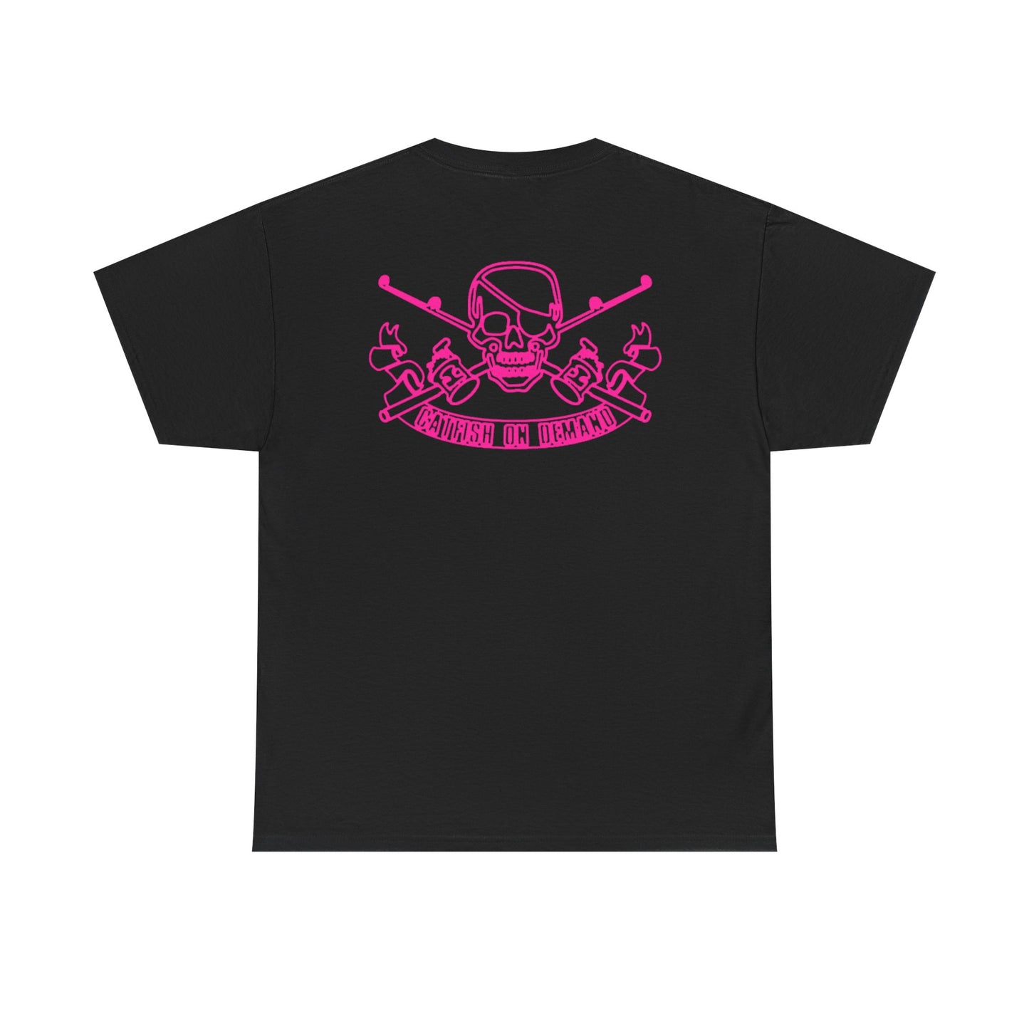 Skull & Crossbones Graphic Tee - Unisex Heavy Cotton T-Shirt
