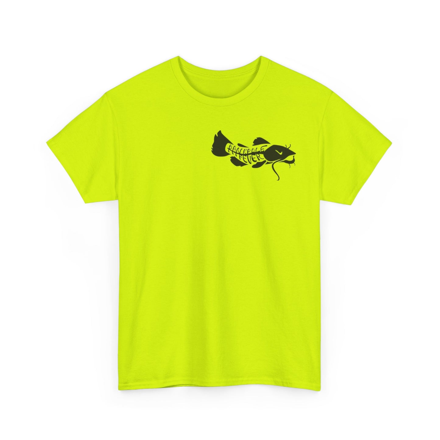 (Safety Colors)Show-me Those Kitties Heavy Cotton T-Shirt w/ black logo