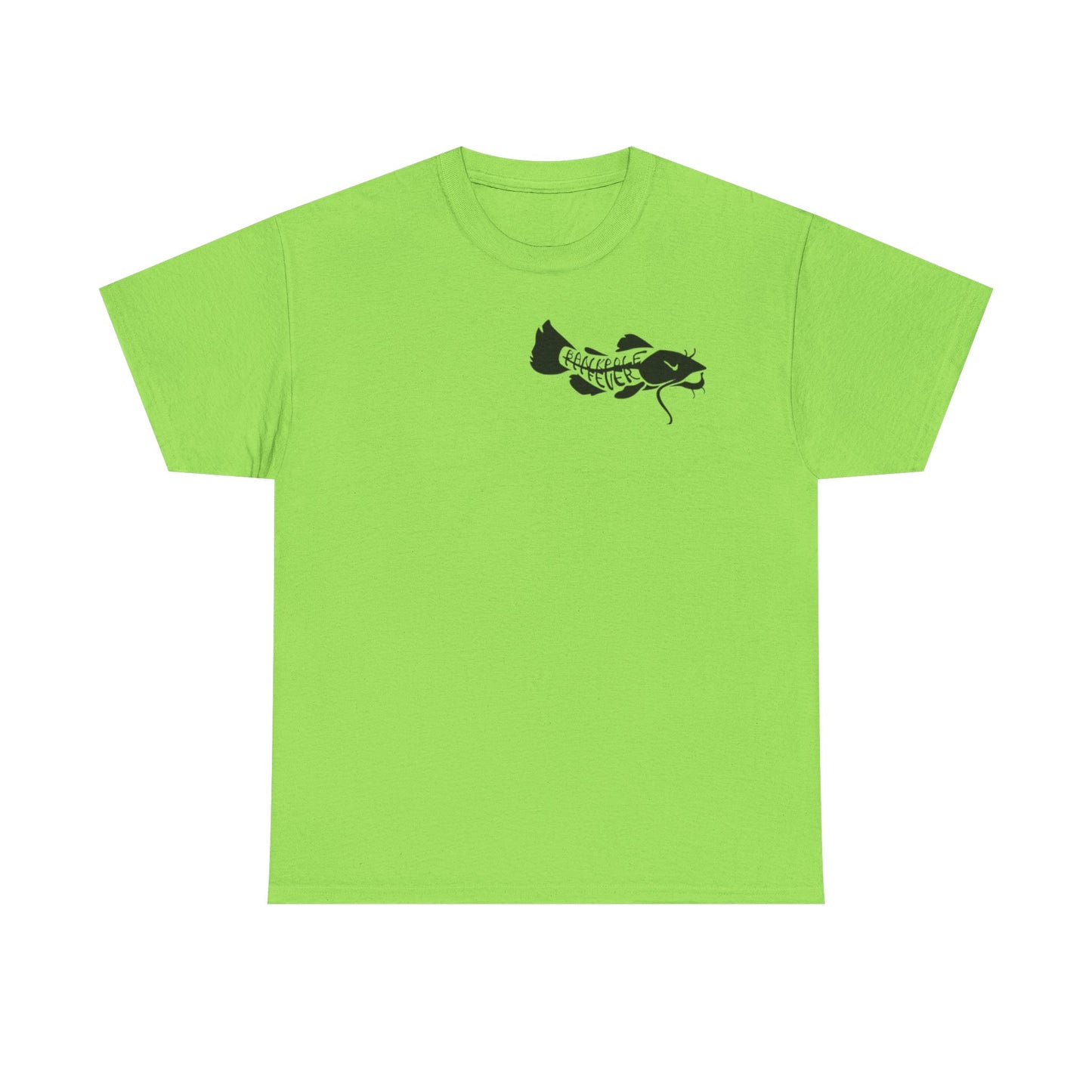 (Safety Colors)Show-me Those Kitties Heavy Cotton T-Shirt w/ black logo