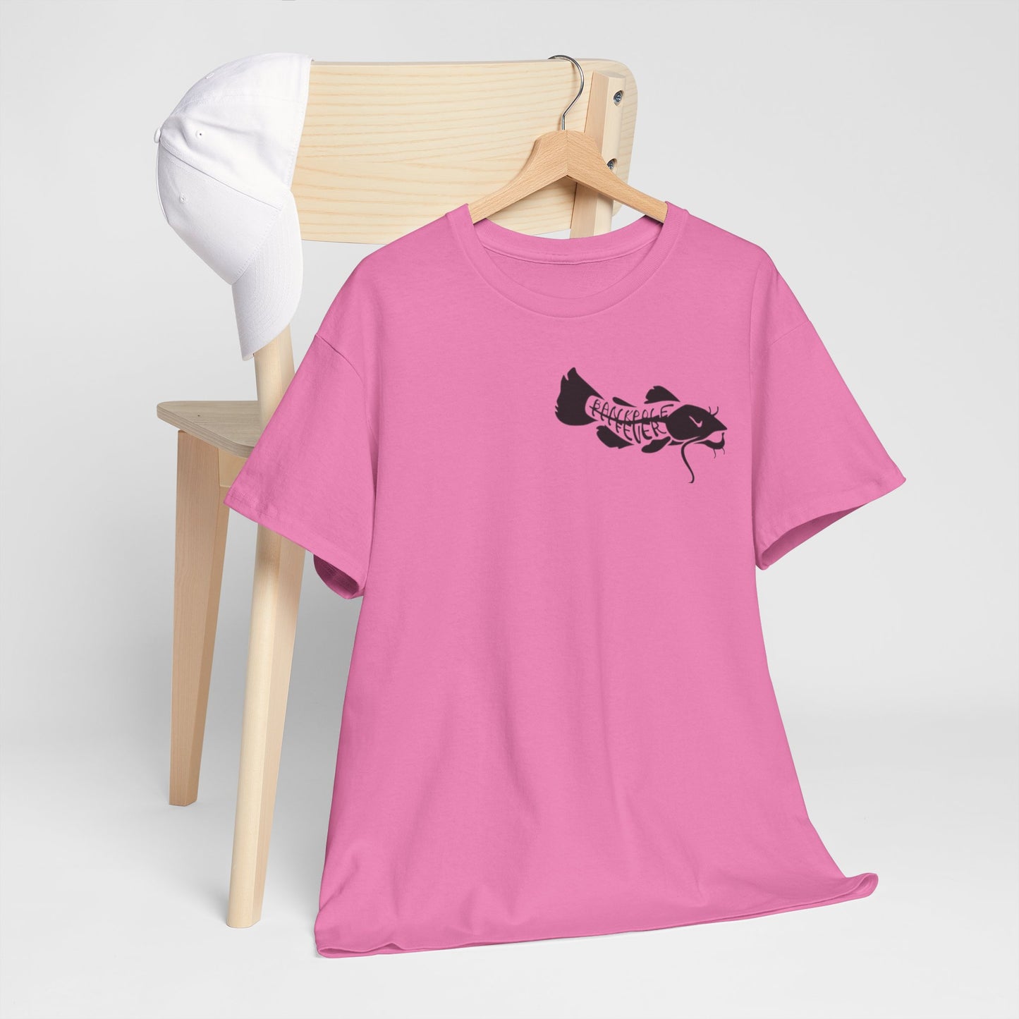 (Safety Colors)Show-me Those Kitties Heavy Cotton T-Shirt w/ black logo