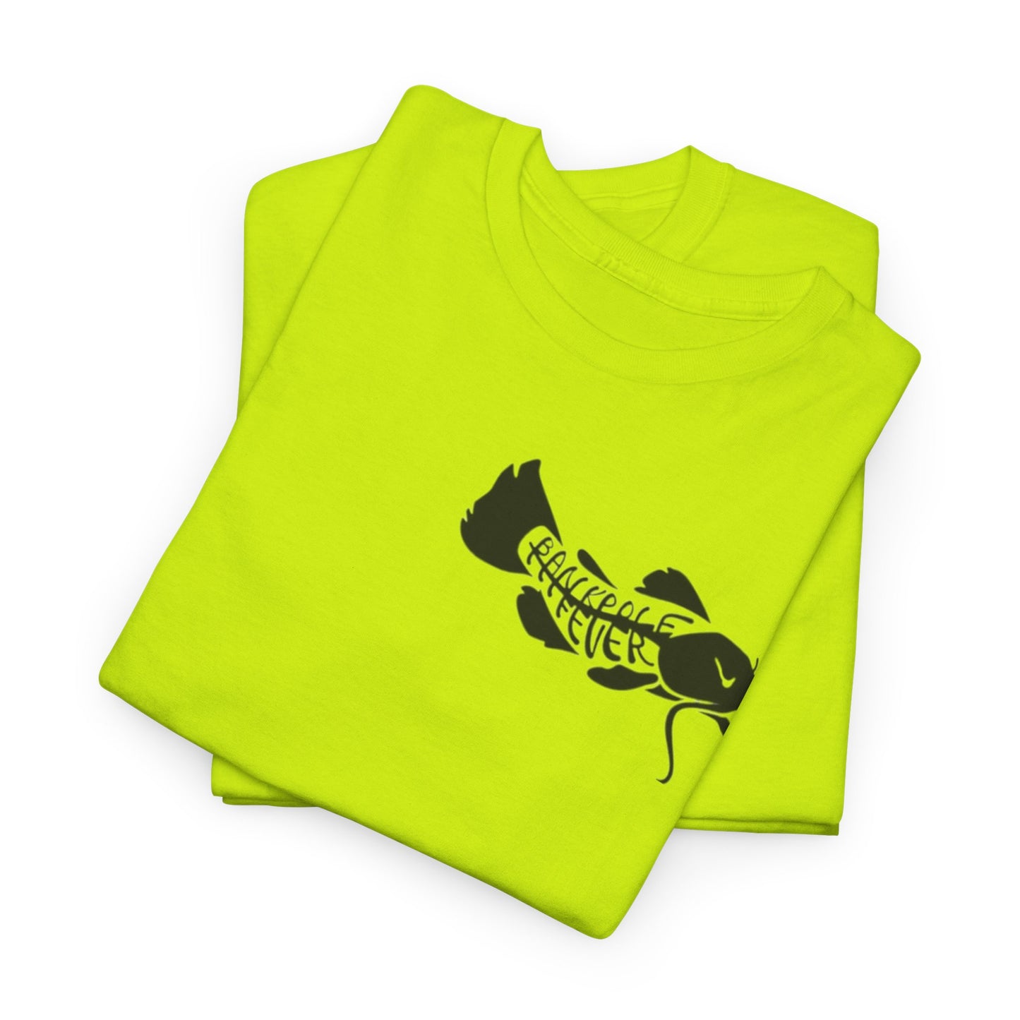 (Safety Colors)Show-me Those Kitties Heavy Cotton T-Shirt w/ black logo