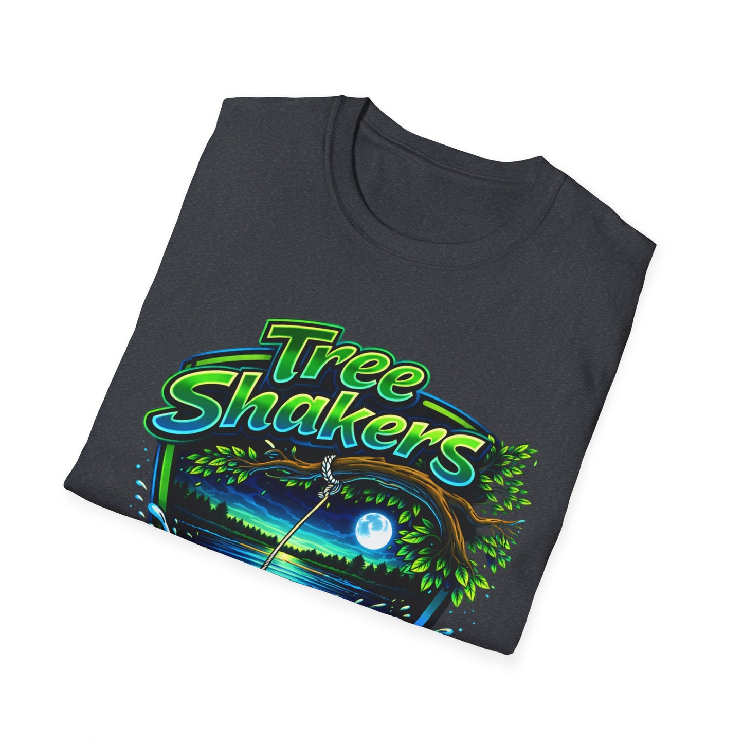 Tree Shakers T-Shirt — Night Fishing Outdoor Graphic Tee