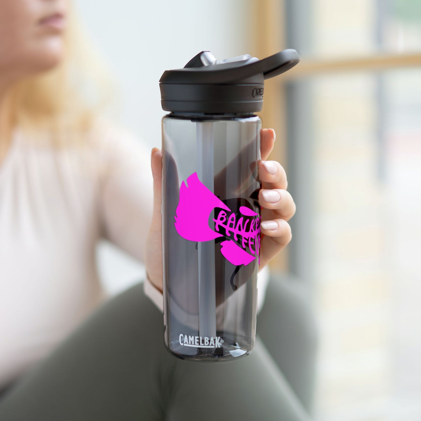 CamelBak Eddy® 20oz Water Bottle - Motivational Fitness Hydration Bottle with Colorful Design