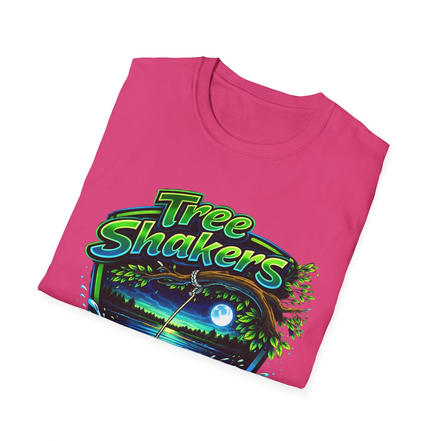 Tree Shakers T-Shirt — Night Fishing Outdoor Graphic Tee