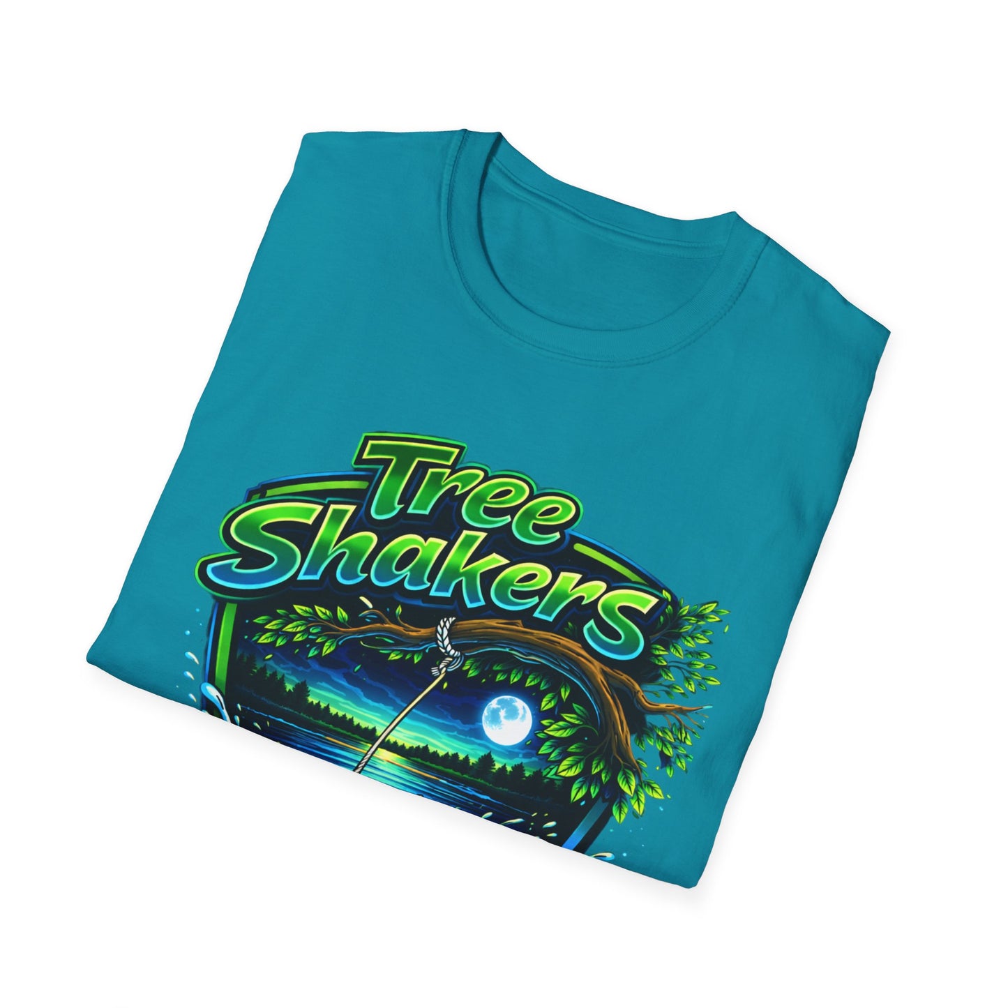 Tree Shakers T-Shirt — Night Fishing Outdoor Graphic Tee