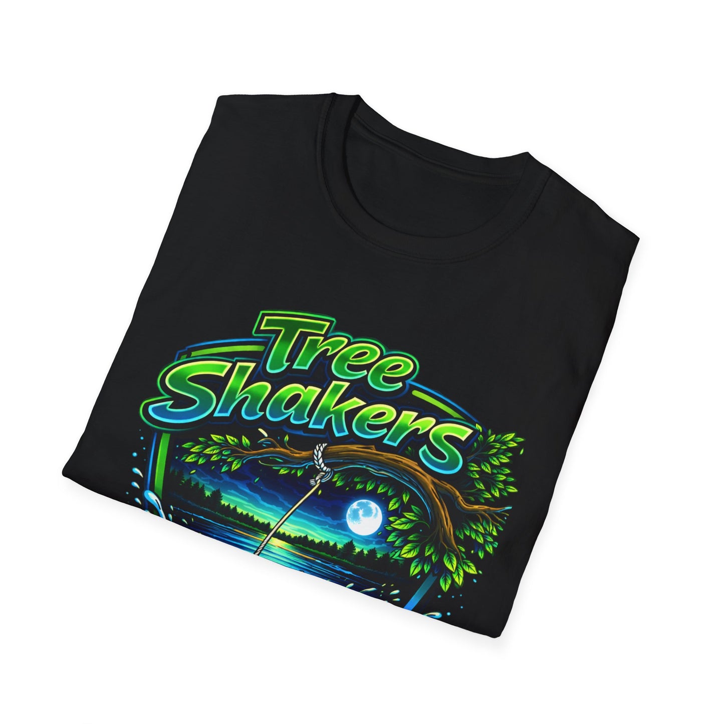 Tree Shakers T-Shirt — Night Fishing Outdoor Graphic Tee