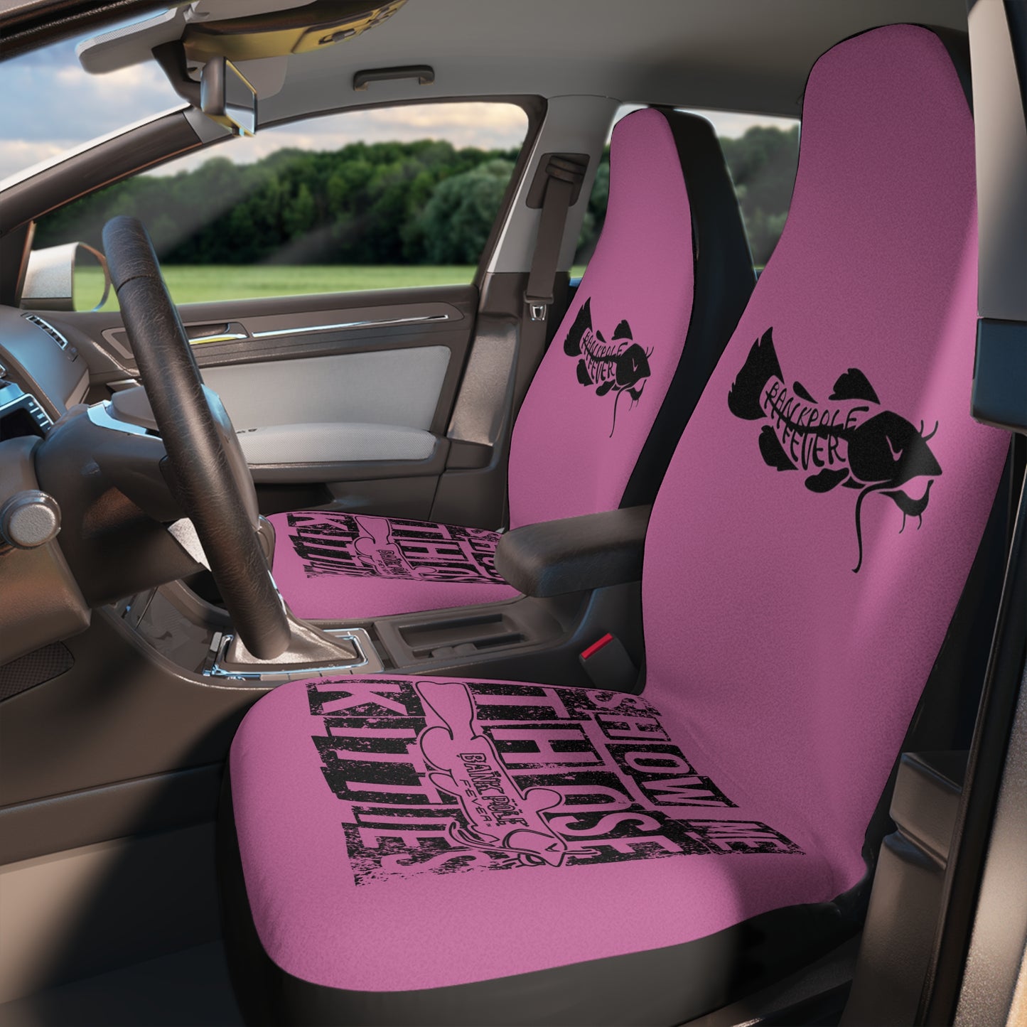 Show Me Those Kitties Car Seat Covers - Fun & Quirky Automotive Décor