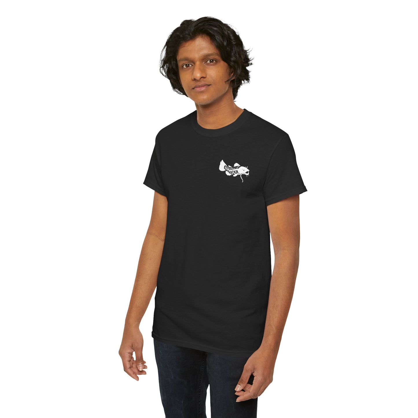 Mens/ Women's Adult Flathead Catfish Slayer Unisex Heavy Cotton Tee - Fun Fishing Shirt for Anglers