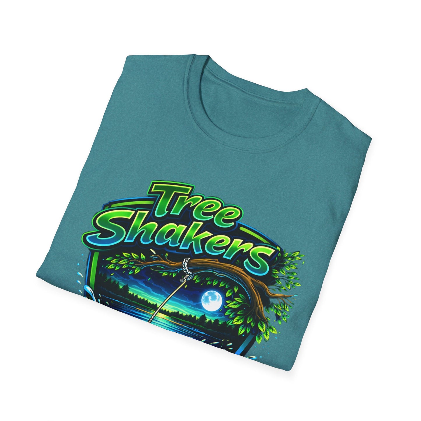 Tree Shakers T-Shirt — Night Fishing Outdoor Graphic Tee