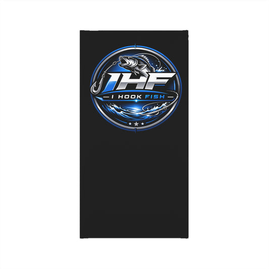 Fishing Logo Neck Gaiter — I Hook Fish Midweight Face Cover