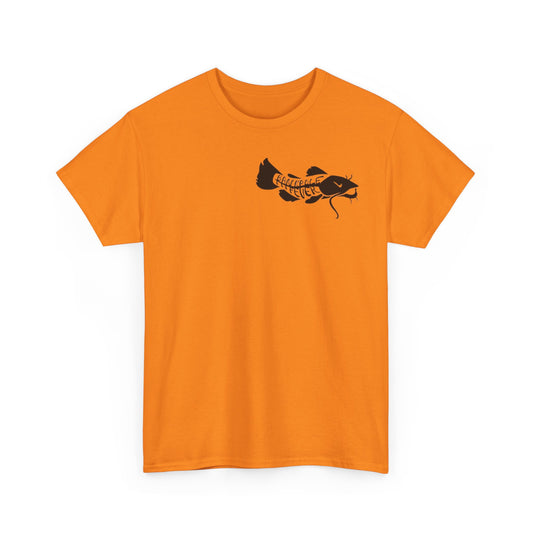 (Safety Colors)Show-me Those Kitties Heavy Cotton T-Shirt w/ black logo