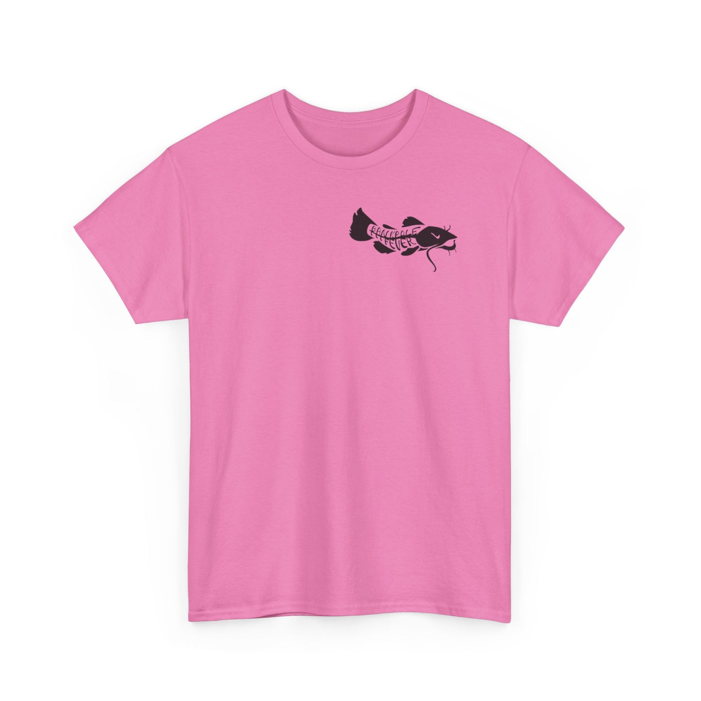 Mens/ Women's Adult Flathead Catfish Slayer Unisex Heavy Cotton Tee - Fun Fishing Shirt for Anglers