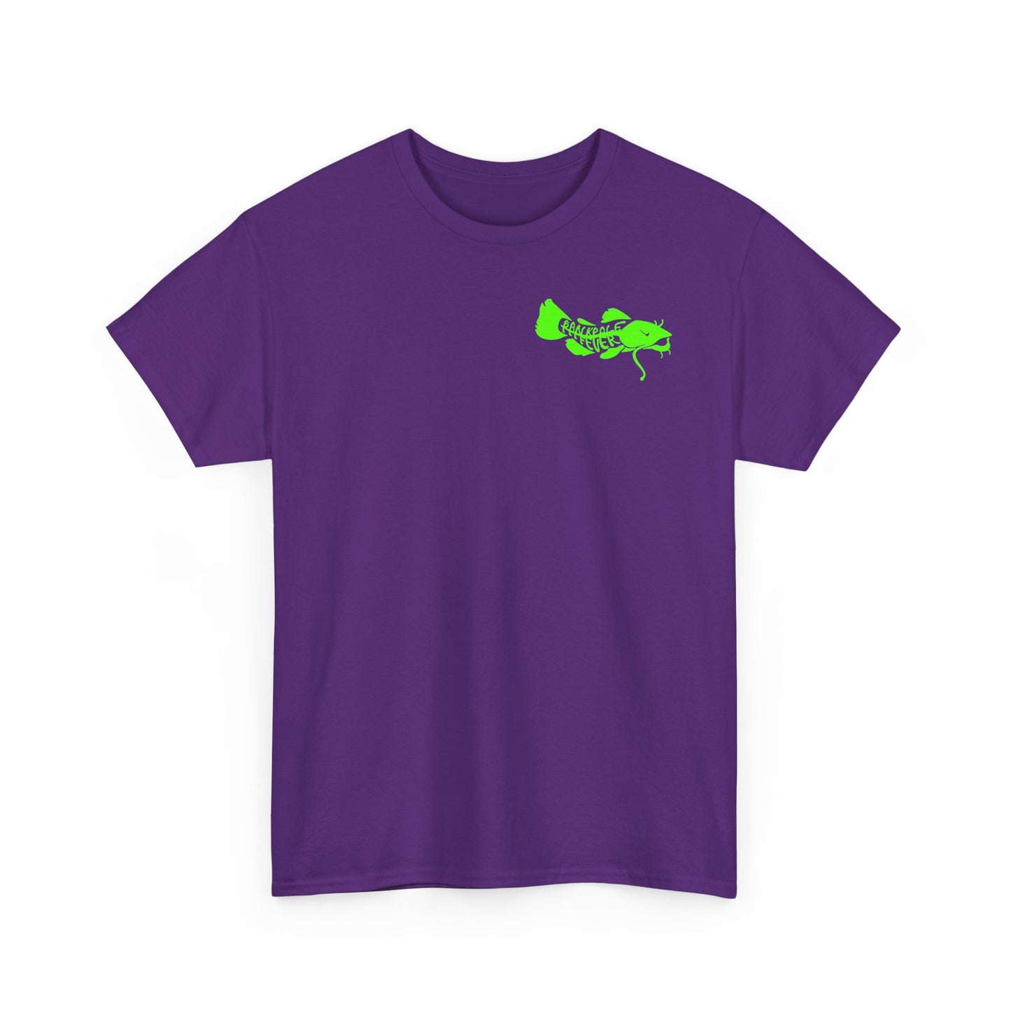 Show-me Those Kitties Heavy Cotton T-Shirt w/ Lime Green logo