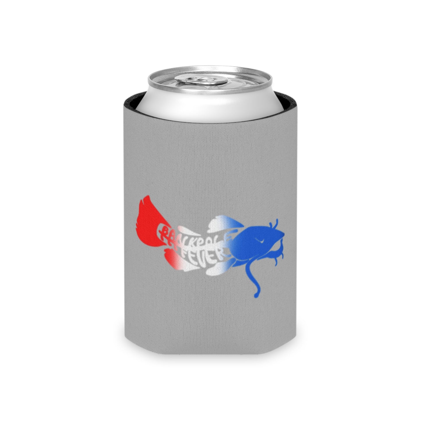 American Flag Can Cooler — Patriotic Red White Blue Beverage Koozie