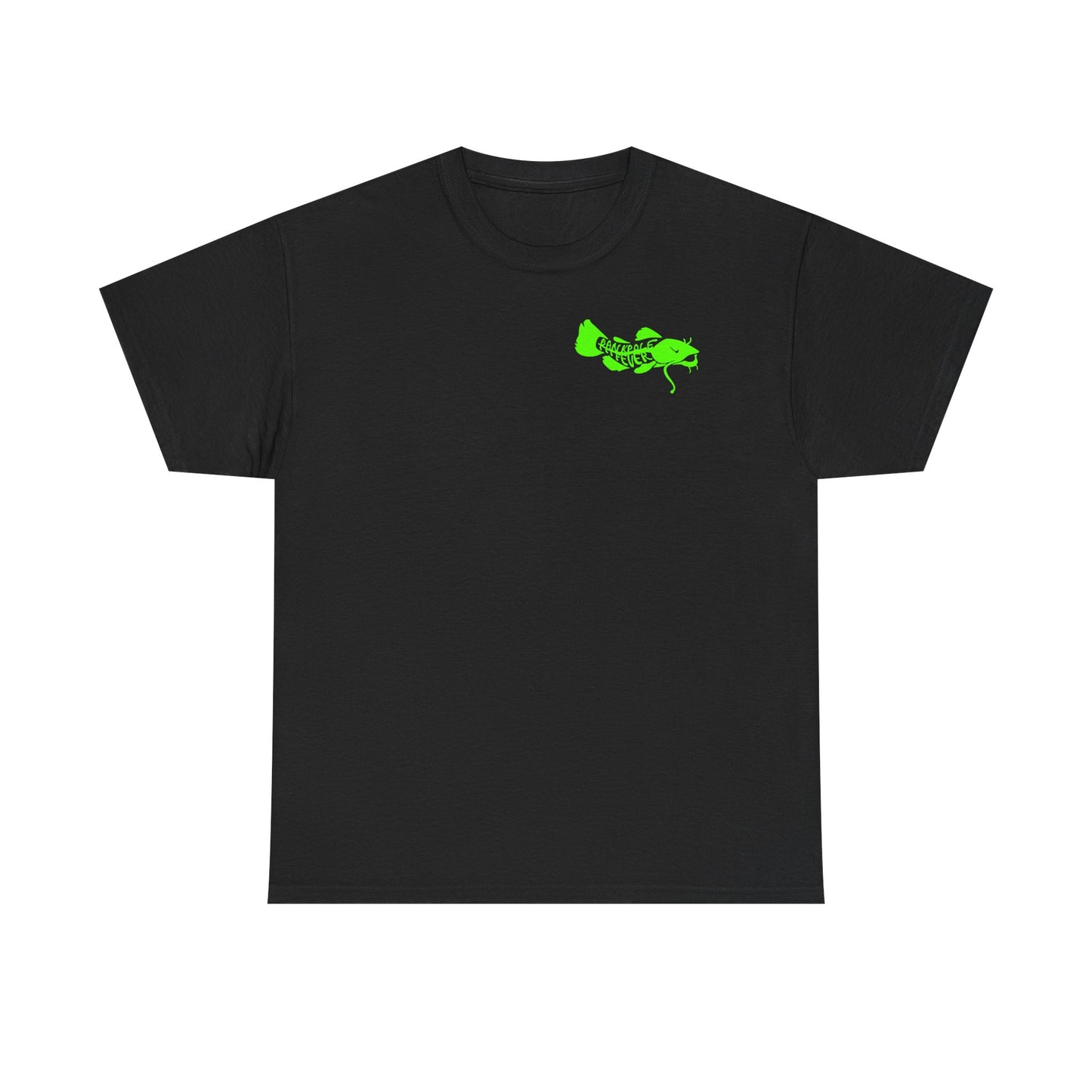Show-me Those Kitties Heavy Cotton T-Shirt w/ Lime Green logo