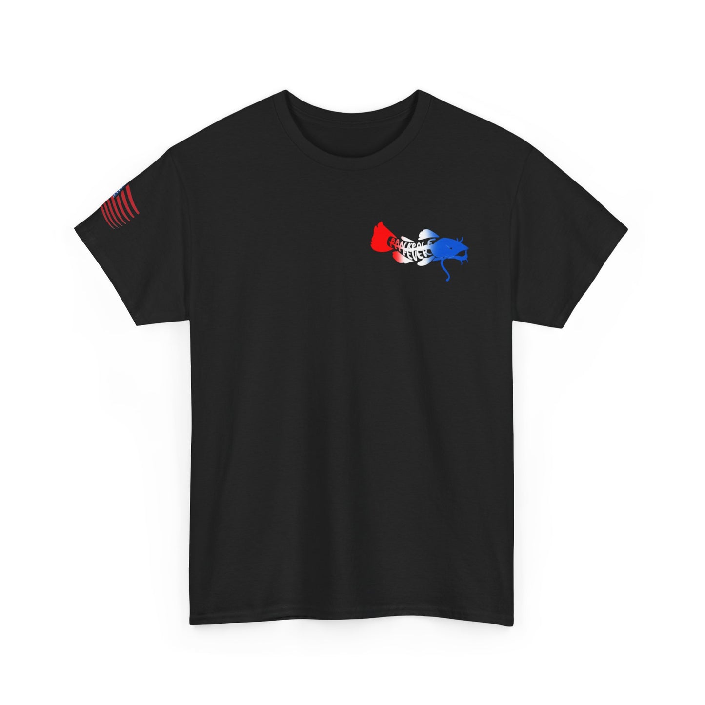 Red/white/Blue Show Me Those Kitties Unisex Heavy Cotton Tee – Bold Graphic T-Shirt for Fishermen