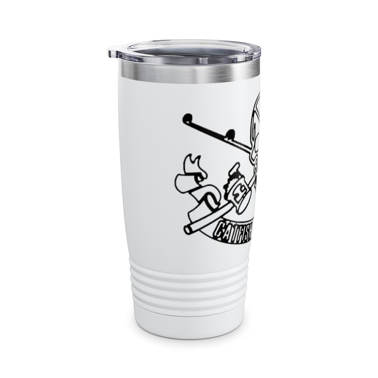 Skull & Crossbones Ringneck Tumbler - 20oz Adventure Mug for Pirates, Drinkware for Outdoor Enthusiasts