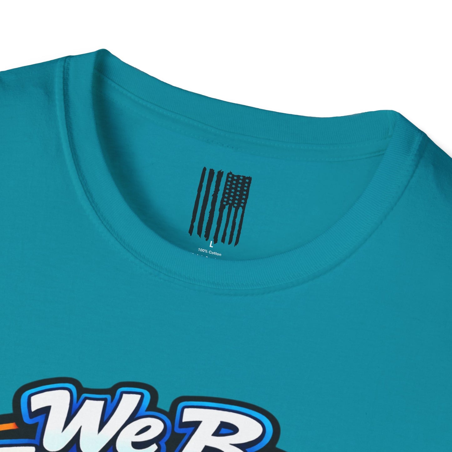 Fishing T-Shirt — "We B Juggin" River Monsters Vertical Trot Lines Graphic Tee