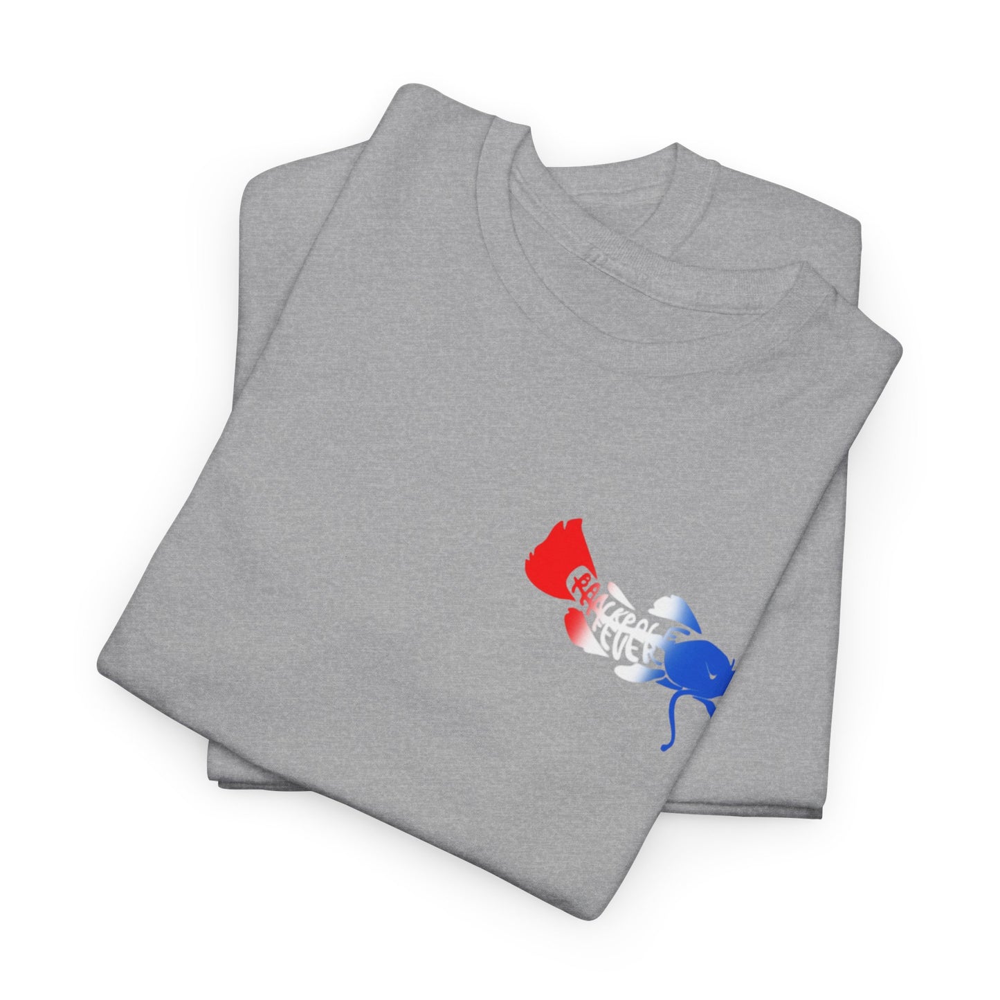 Red/white/Blue Show Me Those Kitties Unisex Heavy Cotton Tee – Bold Graphic T-Shirt for Fishermen