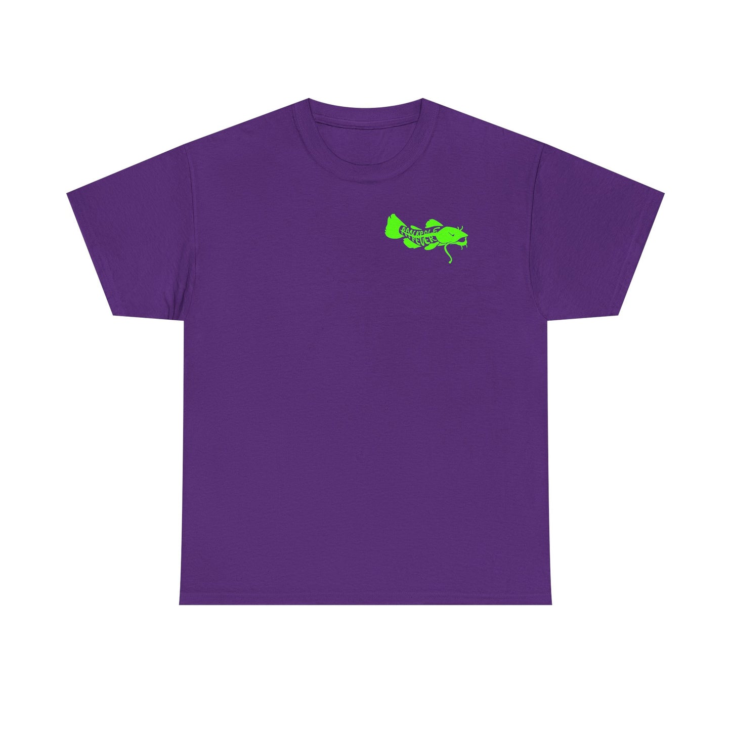 Show-me Those Kitties Heavy Cotton T-Shirt w/ Lime Green logo