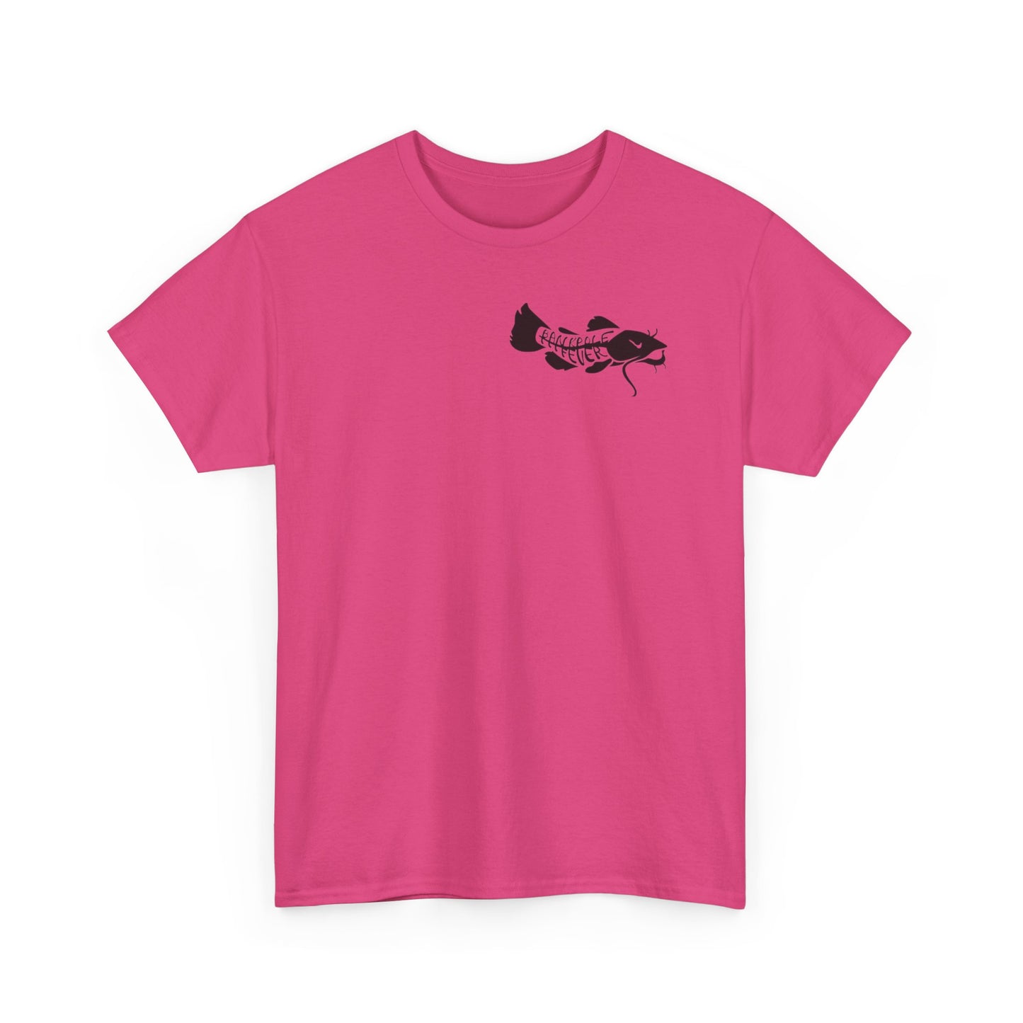 Mens/ Women's Adult Flathead Catfish Slayer Unisex Heavy Cotton Tee - Fun Fishing Shirt for Anglers