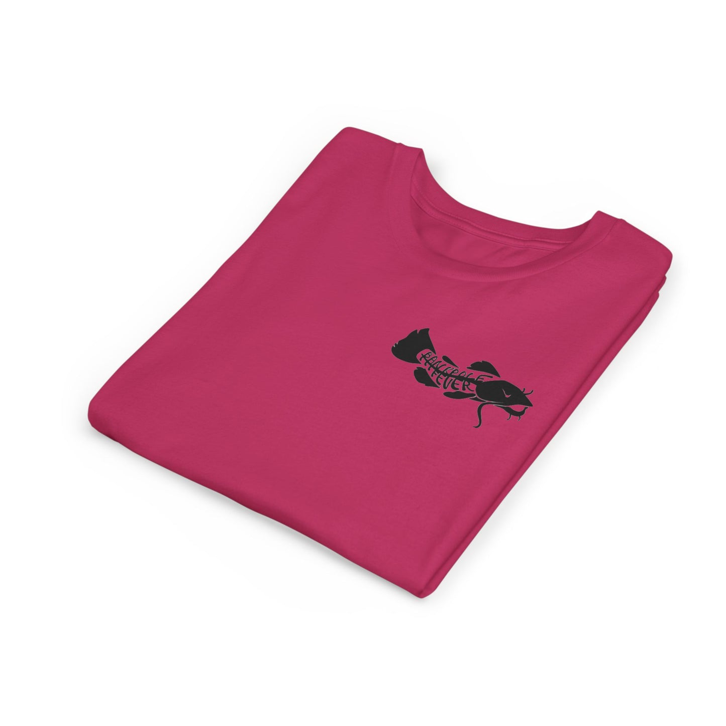 Funny Youth Short Sleeve Tee - Show Me Those Kitties Fishing Shirt
