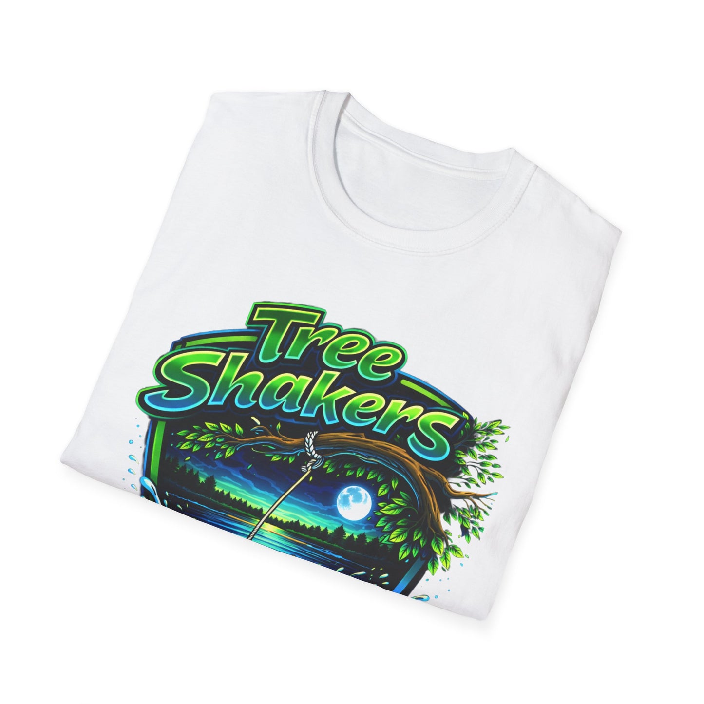 Tree Shakers T-Shirt — Night Fishing Outdoor Graphic Tee
