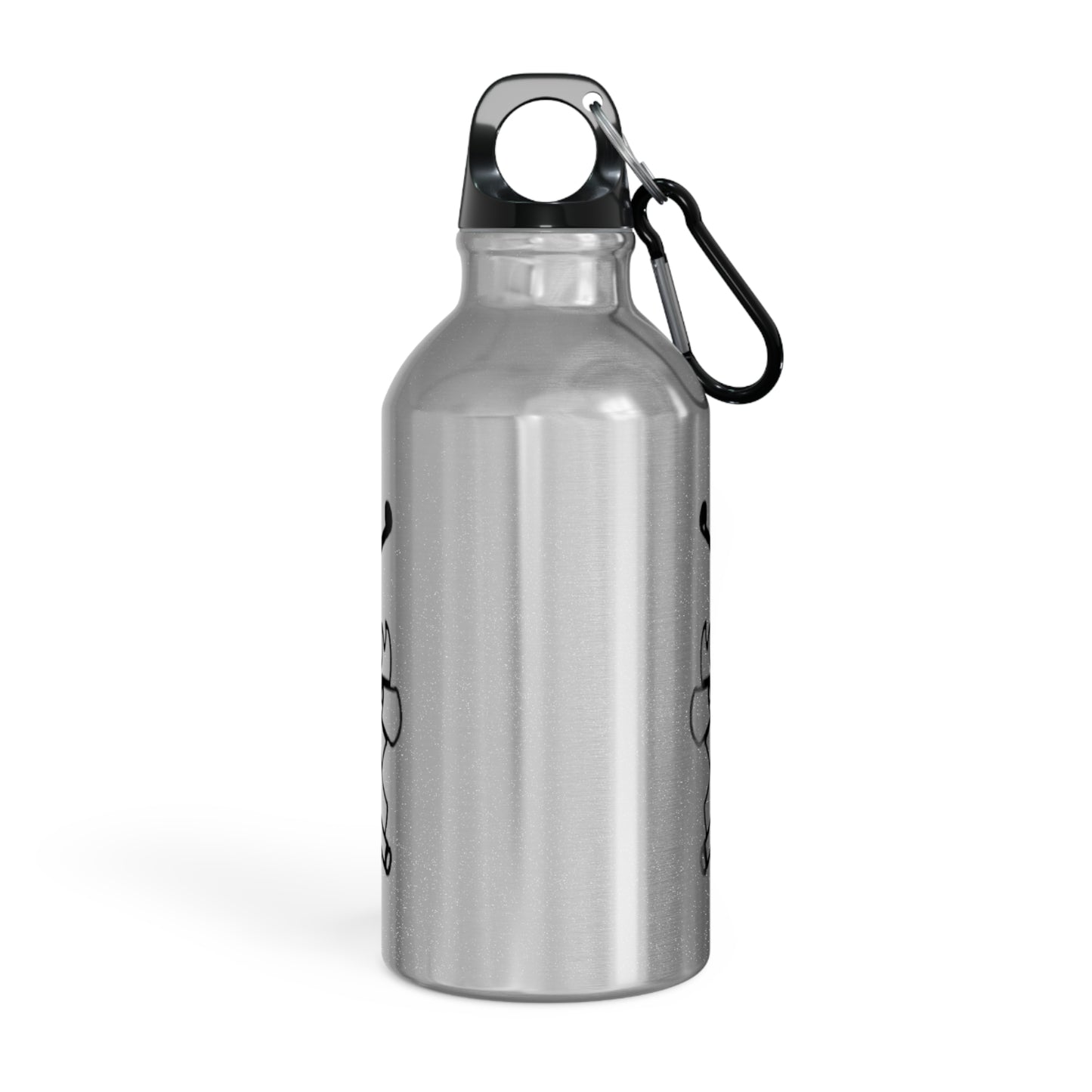 Oregon Skull and Rods Sport Bottle - Pink Skull Design for Outdoor Enthusiasts