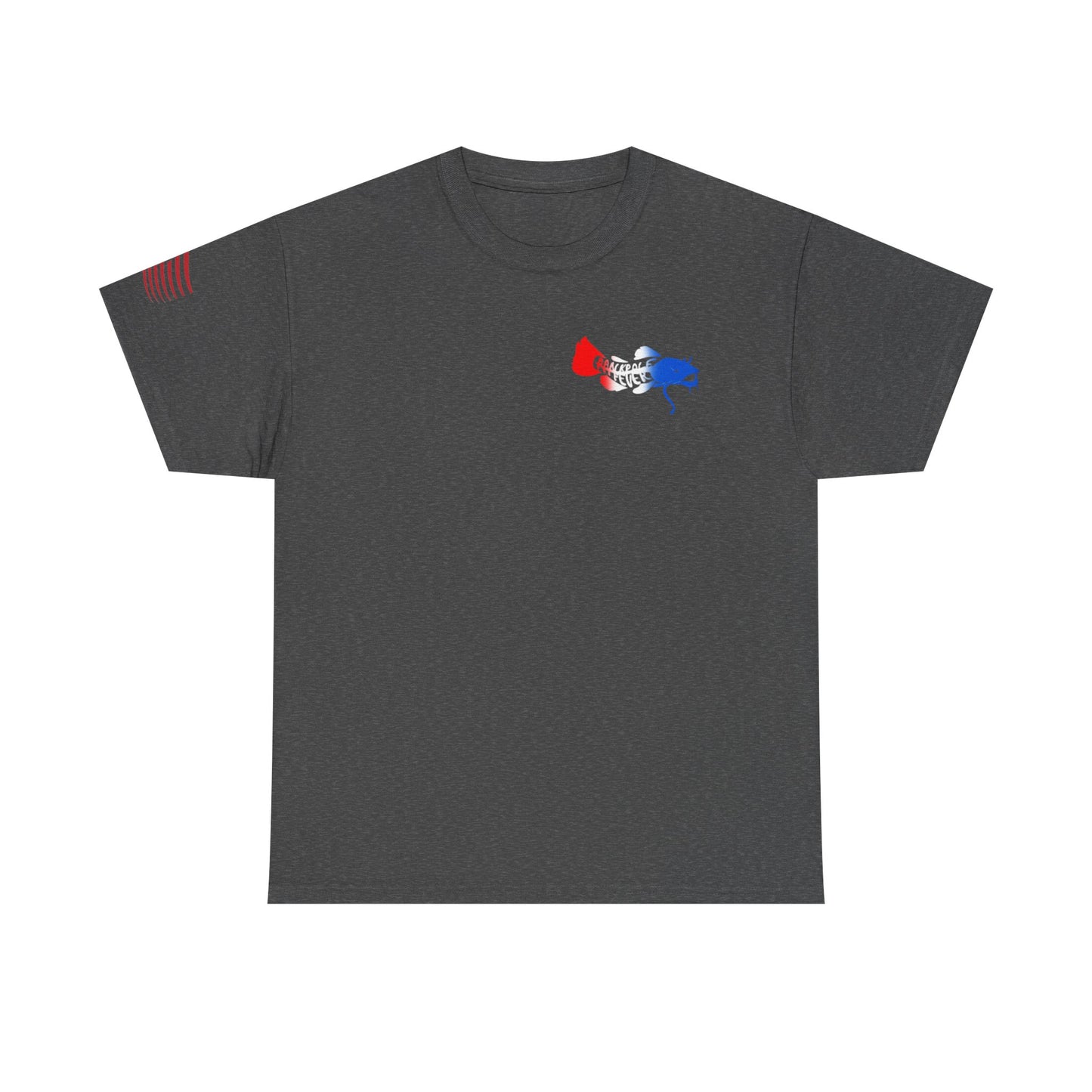 Red/white/Blue Show Me Those Kitties Unisex Heavy Cotton Tee – Bold Graphic T-Shirt for Fishermen