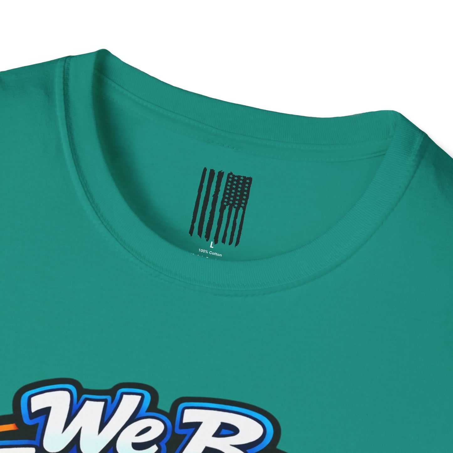 Fishing T-Shirt — "We B Juggin" River Monsters Vertical Trot Lines Graphic Tee