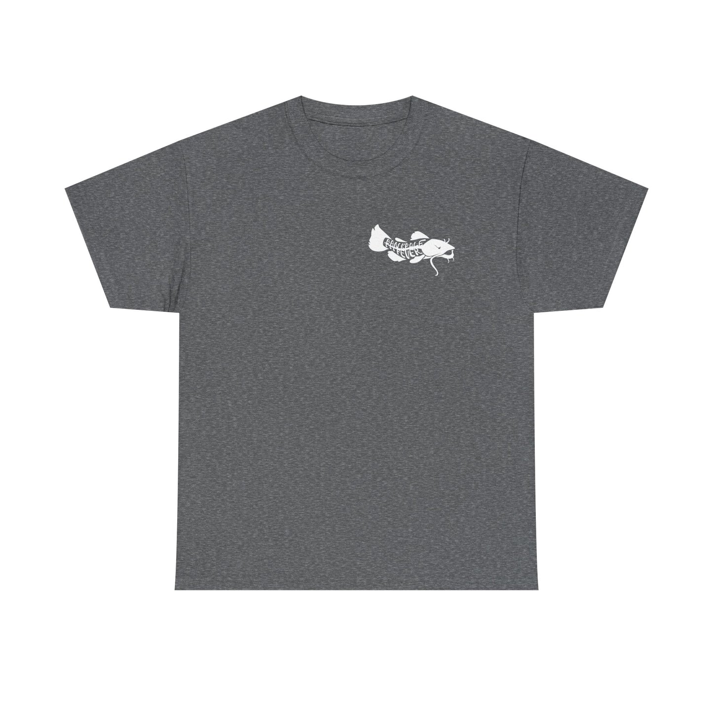 Mens/ Women's Adult Flathead Catfish Slayer Unisex Heavy Cotton Tee - Fun Fishing Shirt for Anglers