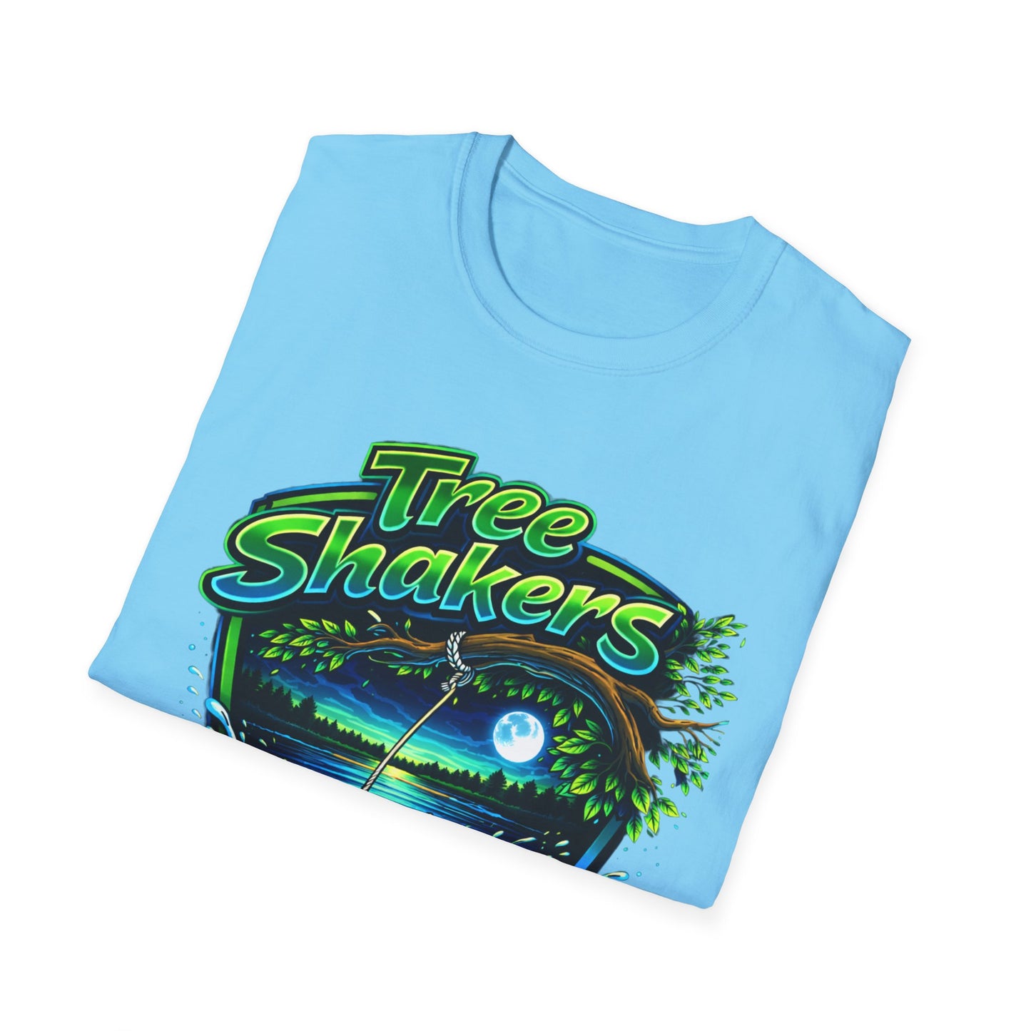 Tree Shakers T-Shirt — Night Fishing Outdoor Graphic Tee