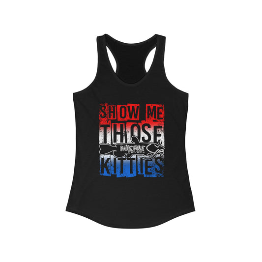 Show Me Those Kitties Racerback Tank