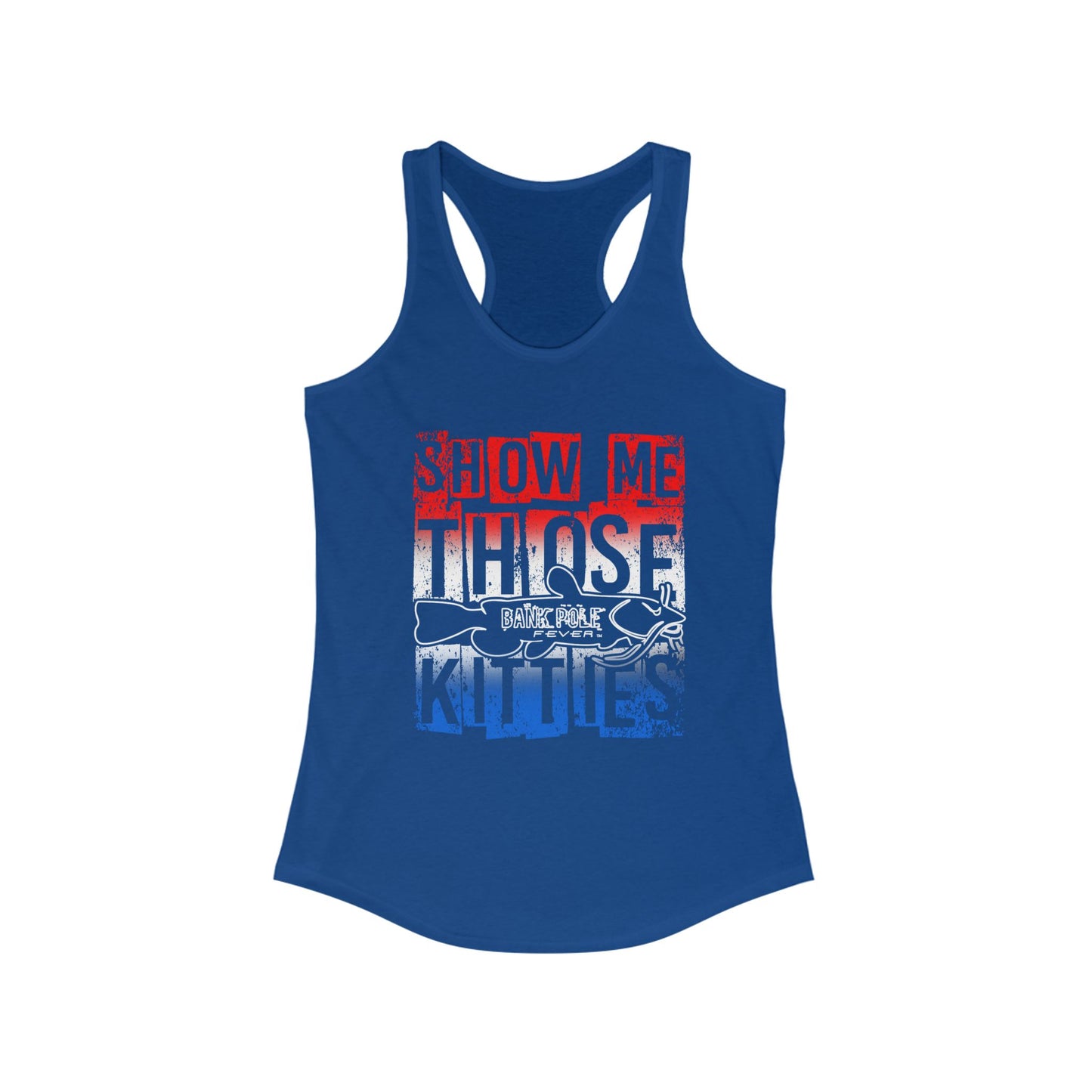 Show Me Those Kitties Racerback Tank